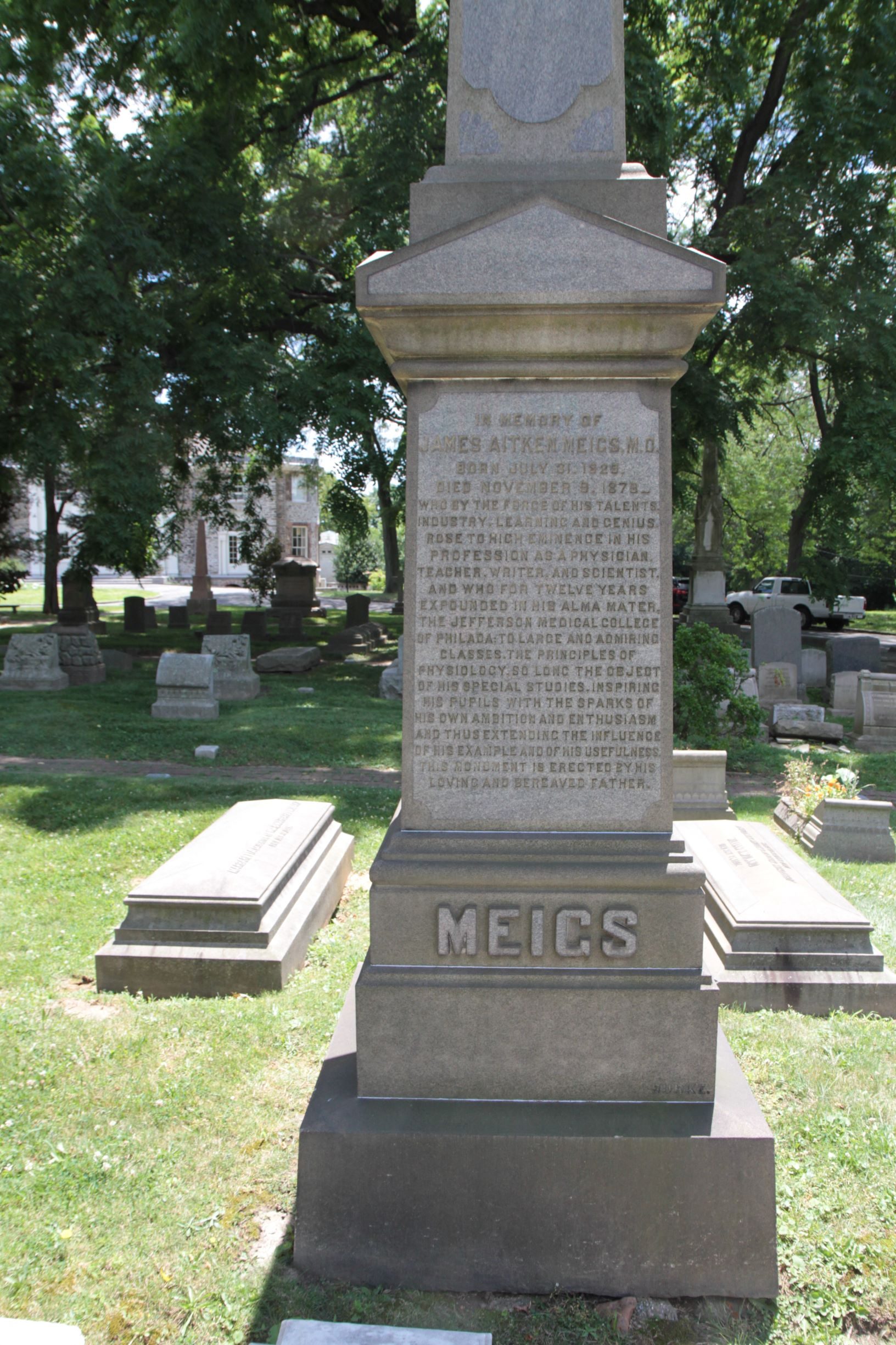 James Aitkin Meigs's tomb,Woodland Cemetery, Philadelphia (2).JPG